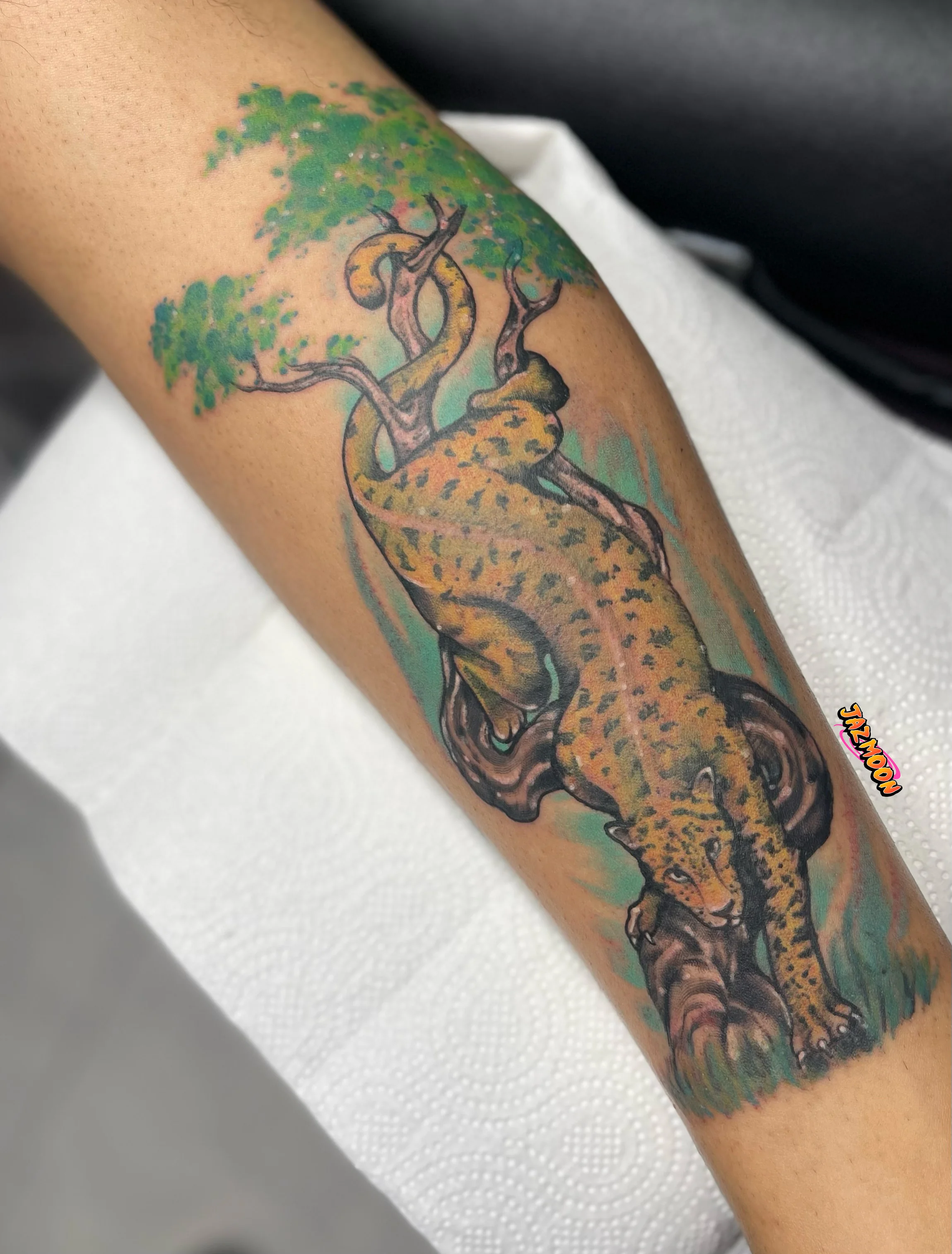 Tatuaje a color completo